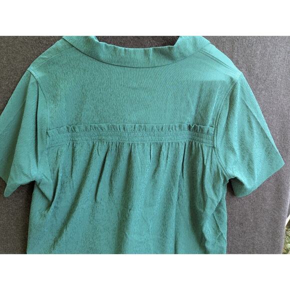 NWT $99 Womens Medium * ATHLETA * Green Echo Top - Picture 8 of 8